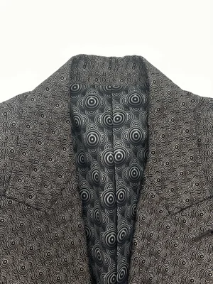 Jean Paul Gaultier Homme F/W 1996 orb pattern blazer — JAMES VELORIA